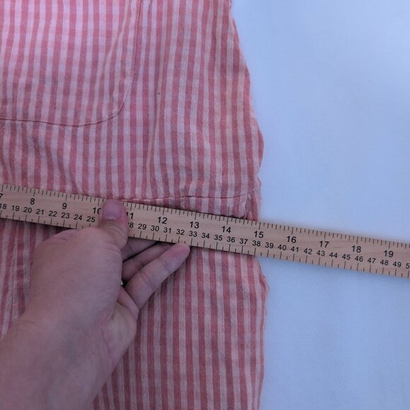 Cotton On Pink Striped Romper Jumpsuit Size L‎ - Picture 9 of 10